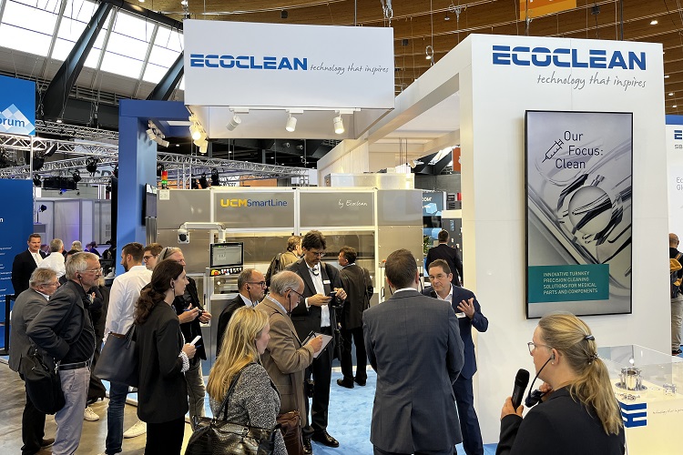 Ecoclean au salon parts2clean Stuttgart